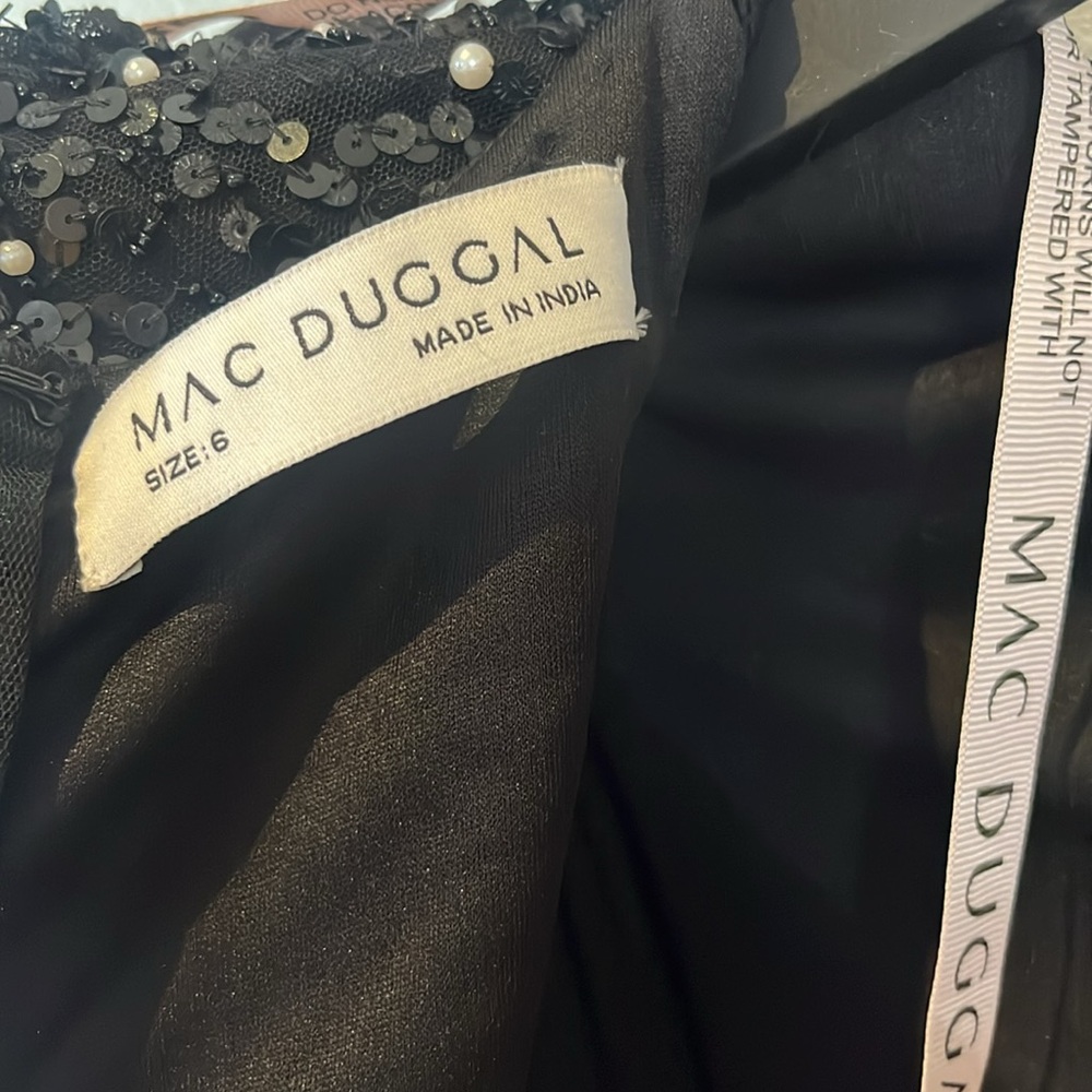 Mac Duggal Black Sequin Maxi Dress - Picture 12 of 14